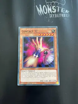 YUGIOH CONTACT "C" COMMON MIXED SETS MP18-EN195 / EXFO-EN037 1ST EDITION - Image 1