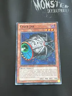 YUGIOH CYBER JAR MOSAIC RARE BP02-EN007 1ST EDITION - Image 1