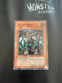 YUGIOH EXILED FORCE SUPER RARE LOD-EN023 - Image 1