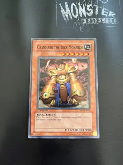 YUGIOH GRANMARG THE ROCK MONARCH SUPER RARE FET-EN009 1ST EDITION - Image 1