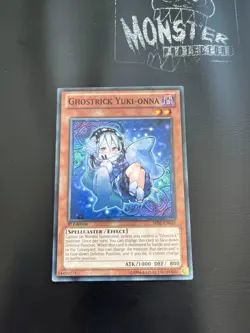 YUGIOH GHOSTRICK YUKI-ONNA COMMON SHSP-EN019 1ST EDITION - Image 1