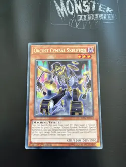 YUGIOH ORCUST CYMBAL SKELETON RARE SOFU-EN015 1ST EDITION - Image 1