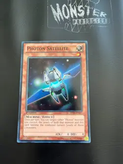 YUGIOH PHOTON SATELLITE SUPER RARE ZTIN-EN007 1ST EDITION - Image 1