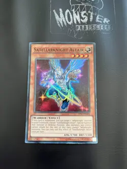 YUGIOH SATELLARKNIGHT ALTAIR SUPER RARE AP07-EN004 - Image 1