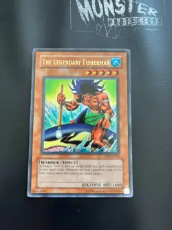 YUGIOH THE LEGENDARY FISHERMAN ULTRA RARE PSV-EN076 ORIGINAL PRINT NOT REPRINT - Image 1