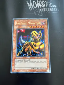 YUGIOH THE FIEND MEGACYBER ULTRA RARE PSV-E100 - Image 1