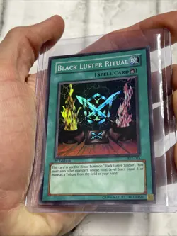 YUGIOH BLACK LUSTER RITUAL SYE-025 1ST SUPER Rare LP Vintage Yugioh! Yu-Gi-Oh! - Image 1