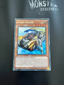 YUGIOH UNION DRIVER RARE MP21-EN059 1ST EDITION - Image 1