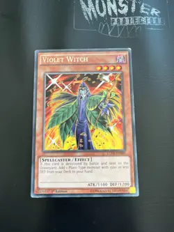 YUGIOH VIOLET WITCH RARE LC5D-EN086 1ST EDITION - Image 1