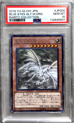 Yugioh Card JPN Blue-Eyes Alt White Dragon PSA 10 Gem Mint, RC02-JP000 2018 (1) - Image 1