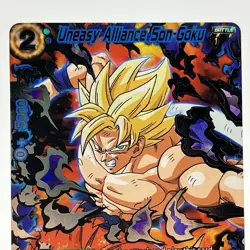 Dragon Ball Super Card Game Uneasy Alliance Son Goku DB1-096 - Image 2
