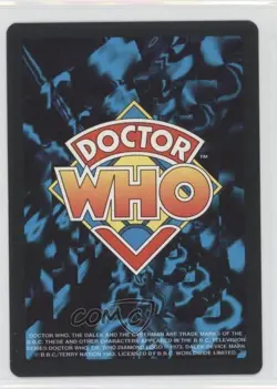 1996 Doctor Who - Collectible Card Game Card Game Space Freighter 6b1 - Image 2