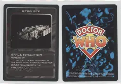 1996 Doctor Who - Collectible Card Game Card Game Space Freighter 6b1 - Image 3