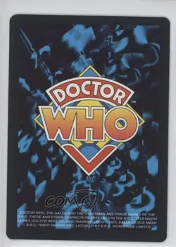 1996 Doctor Who - Collectible Card Game Card Game Space Special Security 2e7 - Image 2