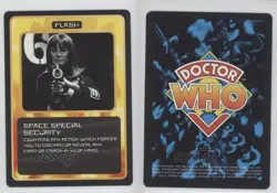 1996 Doctor Who - Collectible Card Game Card Game Space Special Security 2e7 - Image 3