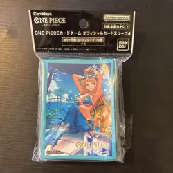 One Piece Card Game Official Sleeve 4 Nami Set 70pcs High Quality Rare - Image 1