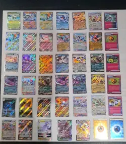 pokemon tcg art rare ex trainer 42 card lot pack fresh NO RESERVE - Image 1