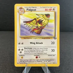 Pidgeot 24/64 Jungle Rare Non-Holo Vintage Pokemon TCG Card - Image 1