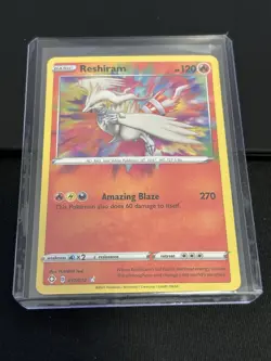 Reshiram 017/072 - Shining Fates - Amazing Rare Holo Pokemon TCG Card NM - Image 3