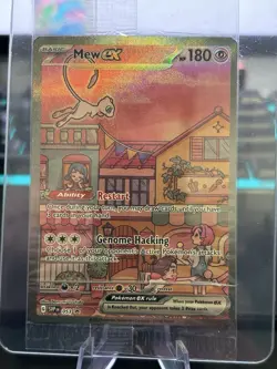 Mew ex - SVP053 - Pokemon Scarlet & Violet Promo SEALED Holo Rare Card NM - Image 1
