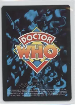 1996 Doctor Who - Collectible Card Game Card Game Gutter Gun 6b1 - Image 2