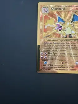 Pokemon Celebrations Charizard Gold Metal Card #4/102 - Image 2