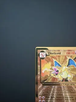 Pokemon Celebrations Charizard Gold Metal Card #4/102 - Image 5