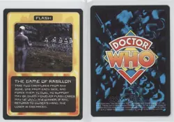 1996 Doctor Who - Collectible Card Game Card Game The Game of Rasillon 6b1 - Image 3