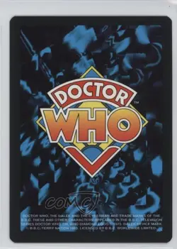 1996 Doctor Who - Collectible Card Game Card Game Menoptera 2e7 - Image 2