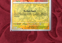 Pikachu #51 Pokemon Card - Reverse Holo - Temporal Forces - Near Mint - Image 2