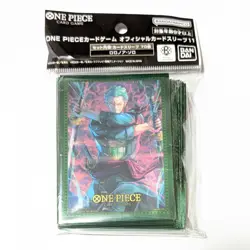 One Piece Official Card Sleeve Zoro Limited Edition High Quality - Image 1