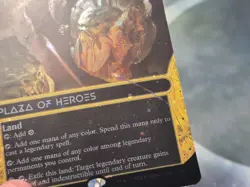 123 Plaza of Heroes GALAXY FOIL STELLAR SIGHTS BORDERLESS Edge of Eternities MTG - Image 4