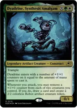 Dyadrine, Synthesis Amalgam (Foil) 0216 Edge of Eternities MTG NM - Image 1