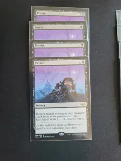 4x Persist MH2 096 Rare Modern Horizons 2 Playset NM x4 MTG - Image 1