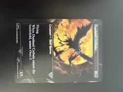 Foil Dunland Crebain (Borderless) Mtg Universes Beyond the Lord of the Rings 411 - Image 1