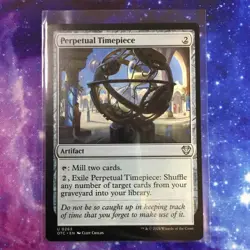 1x Perpetual Timepiece - 0263 NM Eng MTG - Commander Outlaws of Thunder Junction - Image 1