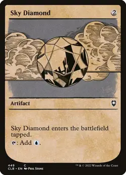 Sky Diamond C Showcase Regular #449 | CLB Battle for Baldur's Gate | MTG - Image 1