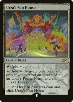Urza's Fun House R Galaxy Foil #485 | UNF Unfinity | MTG - Image 1