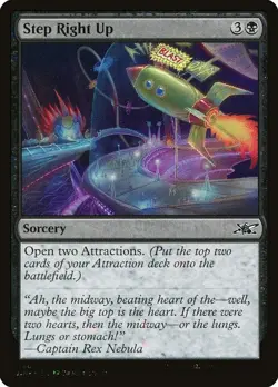 Step Right Up C Galaxy Foil #380 | UNF Unfinity | MTG - Image 1