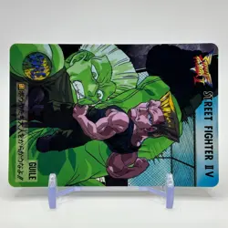 Guile Street Fighter Ⅱ2 Trading Card TCG Carddass Capcom Japanese 1995 #19 - Image 2