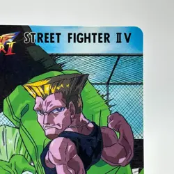 Guile Street Fighter Ⅱ2 Trading Card TCG Carddass Capcom Japanese 1995 #19 - Image 4