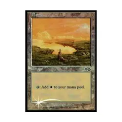 WOTC MtG Arena Promos Plains (1999) (P) (Foil) EX - Image 1