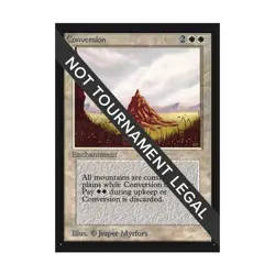 WOTC MtG International Ed. Conversion (U) NM - Image 1