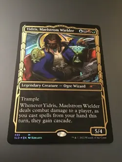 MTG Secret Lair #455 Yidris, Maelstrom Wielder Showcase Gilded Foil NM - Image 1