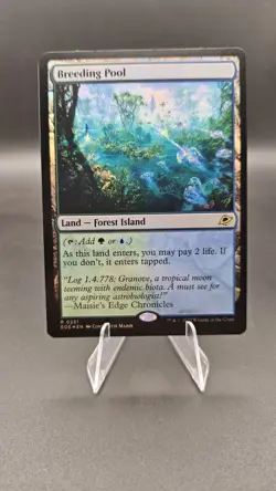 Breeding Pool - Foil 0251 EOE NM MTG Magic the Gathering - Image 1