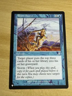 Brain Freeze - The List Magic MTG - NM - Image 1