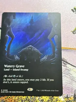 Foil - Watery Grave (Borderless) - 286 / NM / English MTG - Image 4