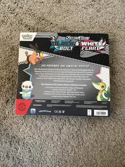 Pokemon Black Bolt and White Flare Poster Collection NEW IN HAND - Image 2