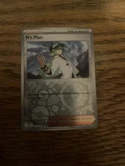 N’s Plan, 083/086 - Pokemon TCG - Uncommon Reverse Holo - Sv: Black Bolt | NM US - Image 1
