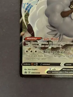 2019-2023 Pokemon SWSH Black Star Promos Dubwool V #SWSH049 - Image 5